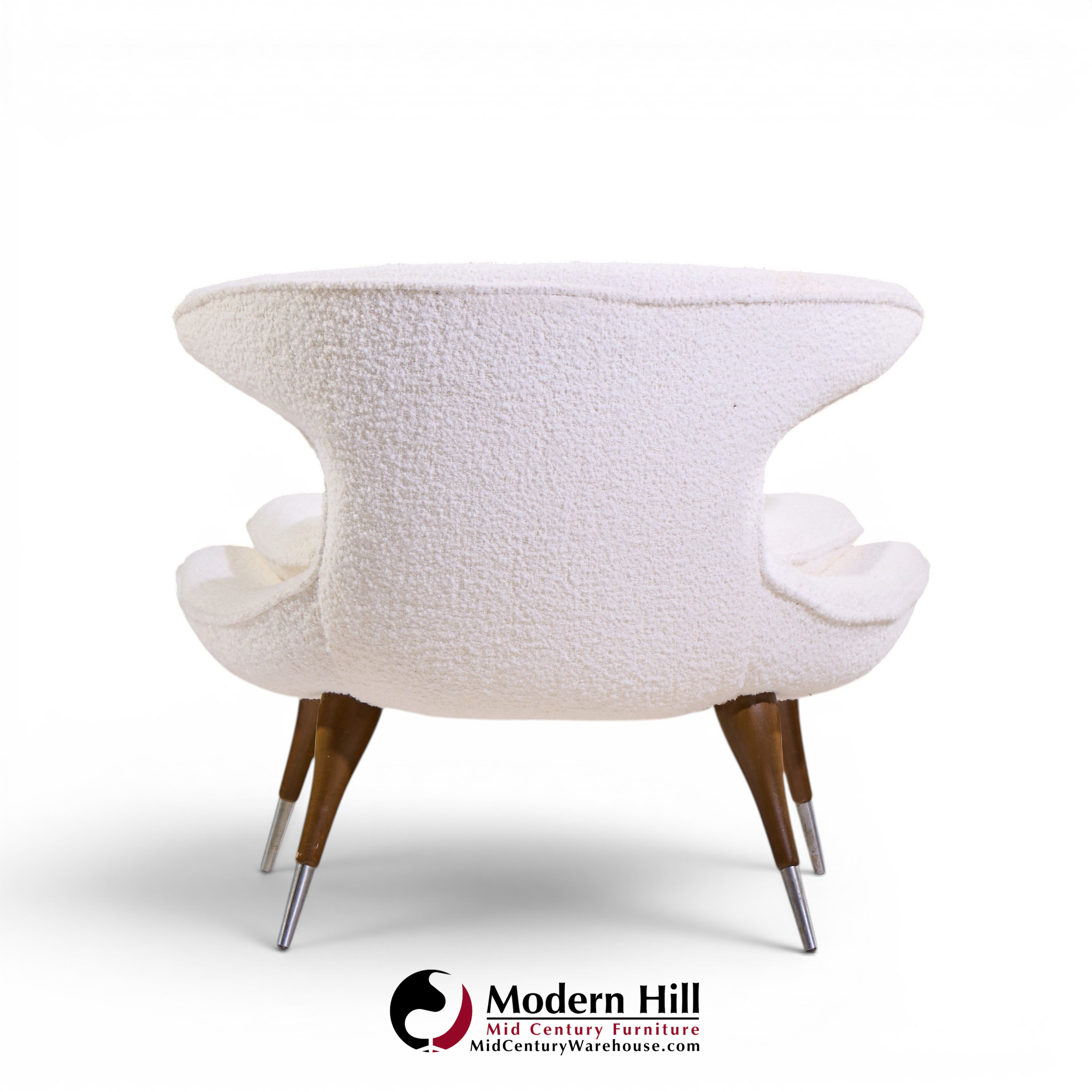 karpen of california mid century horn chair