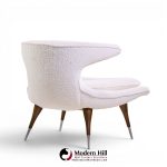 karpen of california mid century horn chair