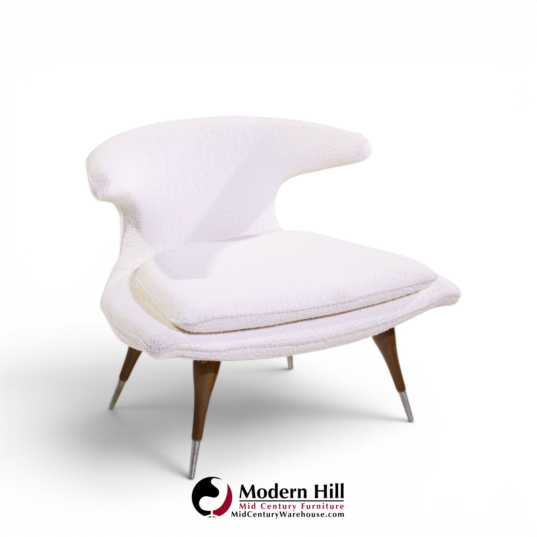 karpen of california mid century horn chair