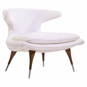 karpen of california mid century horn chair