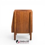 kipp stewart for drexel declaration mid century walnut floating nightstand