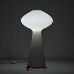 lisa johansson-pape mid century finnish hand blown glass lamps - pair