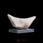 mid century abstract carved stone sculpture