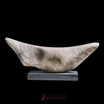 mid century abstract carved stone sculpture