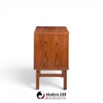 nils jonsson for tørring møbelfabrik mid century danish teak dresser chest of drawers - pair