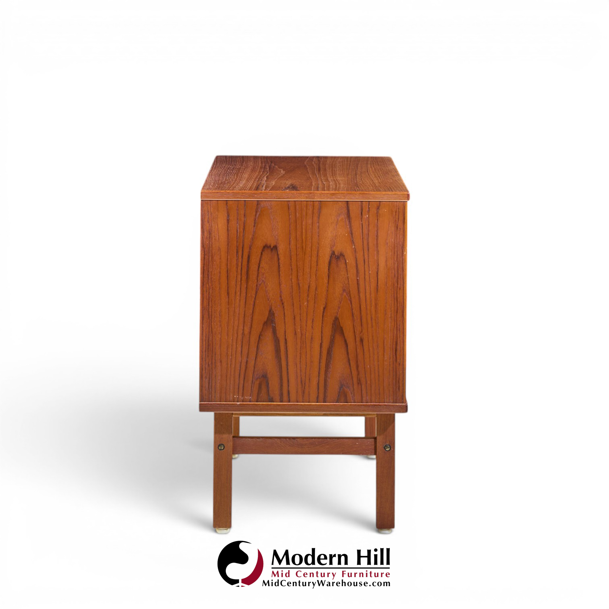 nils jonsson for tørring møbelfabrik mid century danish teak dresser chest of drawers - pair