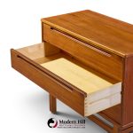 nils jonsson for tørring møbelfabrik mid century danish teak dresser chest of drawers - pair