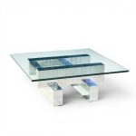 paul evans cityscape mid century chrome and stainless steel coffee table