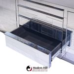 paul evans cityscape mid century chrome and stainless steel credenza