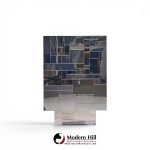 paul evans cityscape mid century chrome and stainless steel credenza