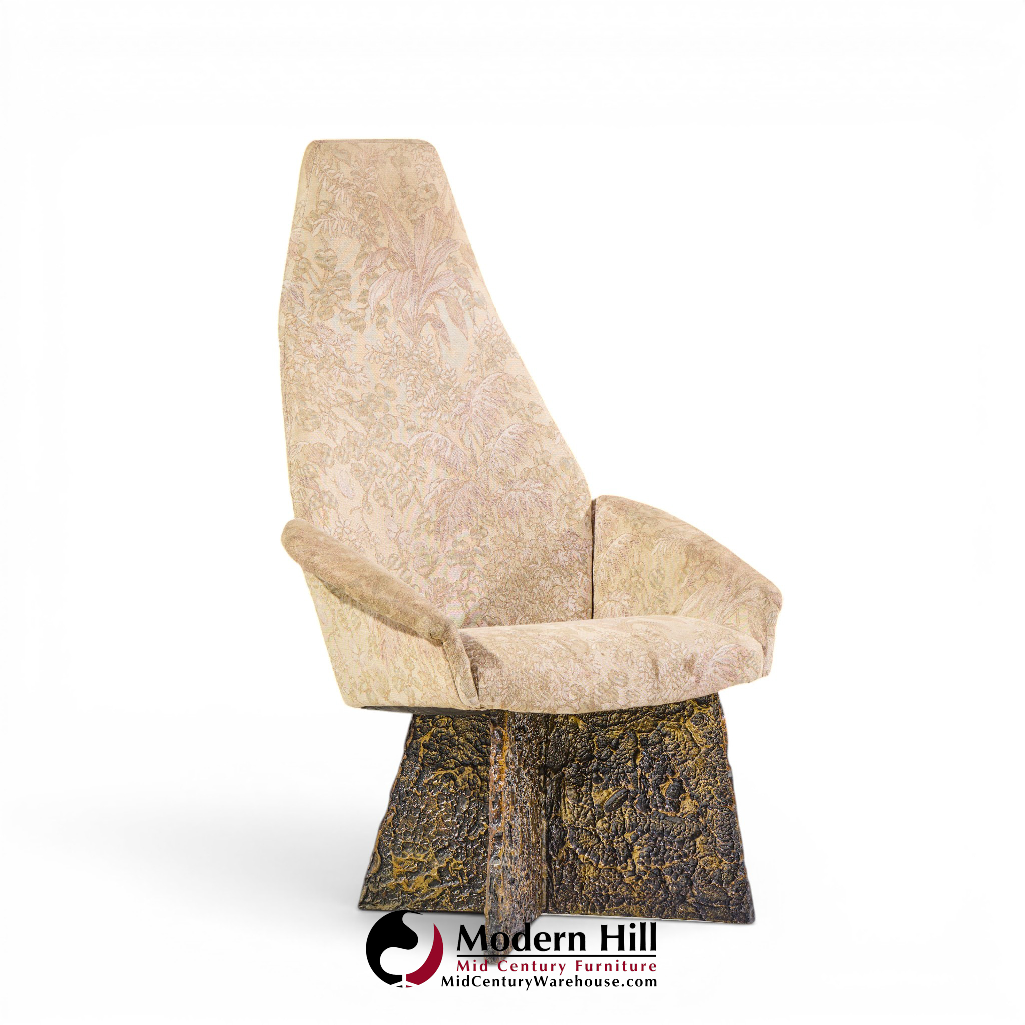 adrian pearsall for craft associates mid century brutalist dining chairs - set of 6