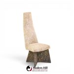 adrian pearsall for craft associates mid century brutalist dining chairs - set of 6
