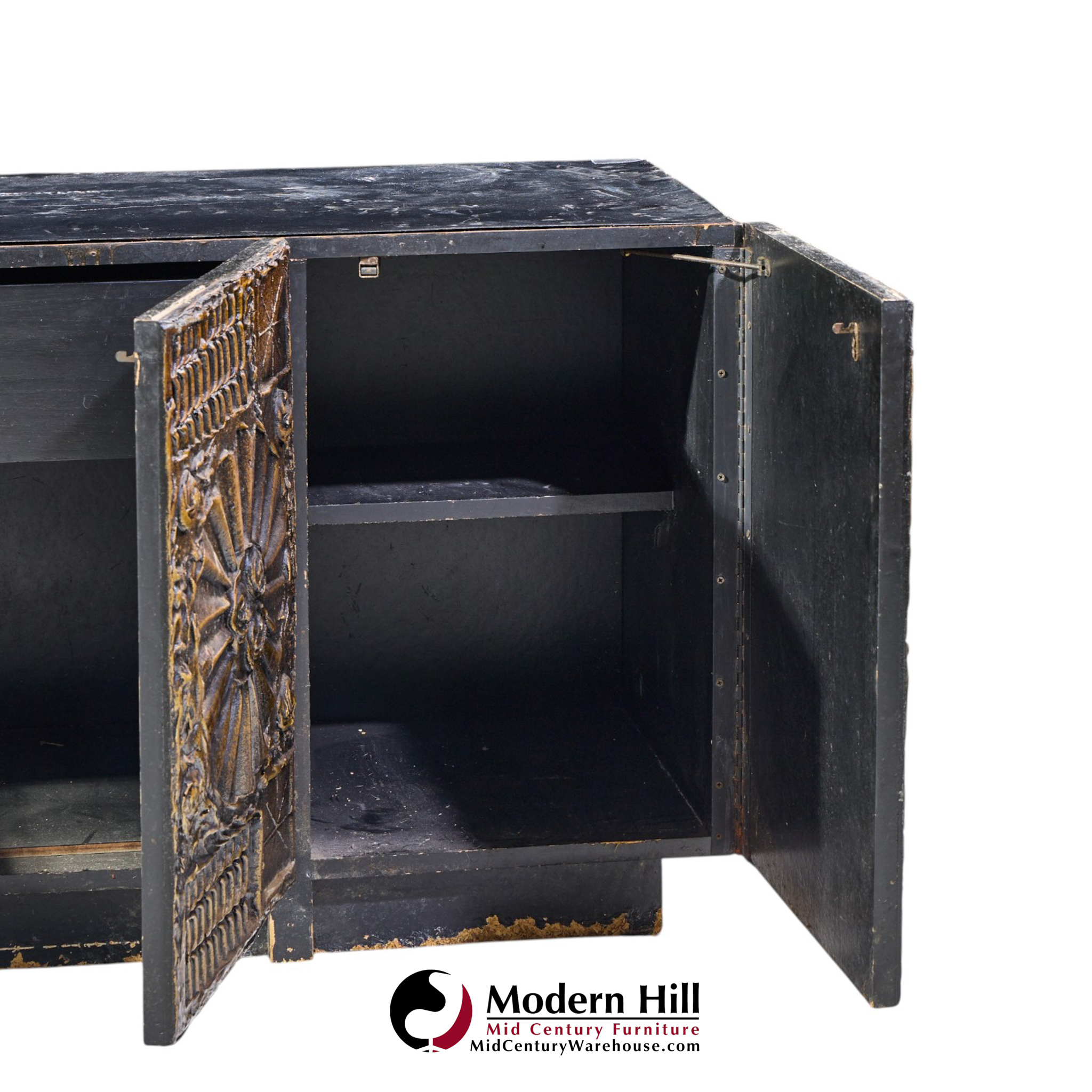 adrian pearsall for craft associates mid century goop brutalist credenza