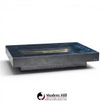alain delon for maison jansen mid century brass, chrome and lacquered coffee table