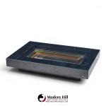 alain delon for maison jansen mid century brass, chrome and lacquered coffee table