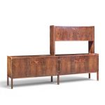 arne hovmand-olsen for mogens kold møbelfabrik mid century danish rosewood credenza and bar hutch