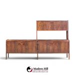 arne hovmand-olsen for mogens kold møbelfabrik mid century danish rosewood credenza and bar hutch