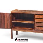 arne hovmand-olsen for mogens kold møbelfabrik mid century danish rosewood credenza and bar hutch