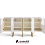 baker kira mid century quartz front sideboard credenza