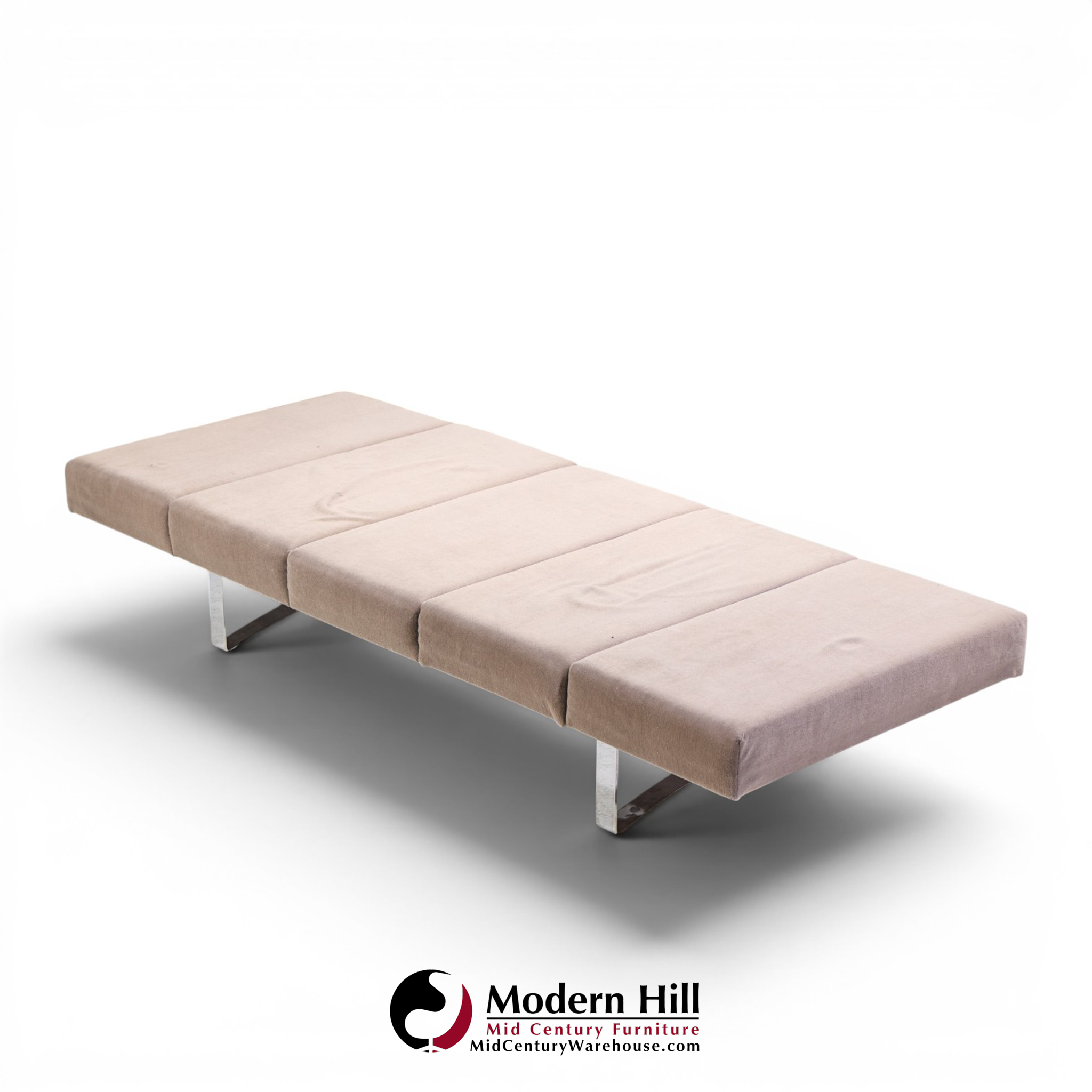bodil kjaer mid century daybed bench
