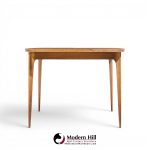 broyhill brasilia mid century dining table with 3 leaves