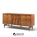 broyhill brasilia mid century lowboy dresser