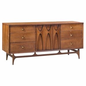 broyhill brasilia mid century lowboy dresser