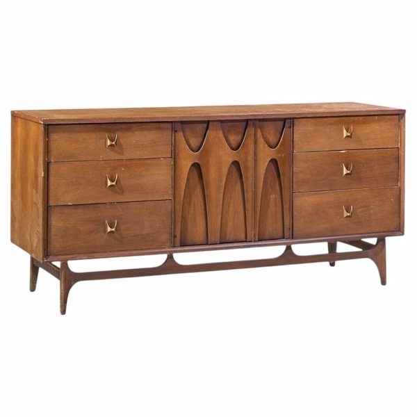 broyhill brasilia mid century lowboy dresser