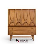 broyhill brasilia mid century walnut gentlemans chest