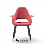 charles eames & eero saarinen for vitra organic mid century dining chairs - set of 6