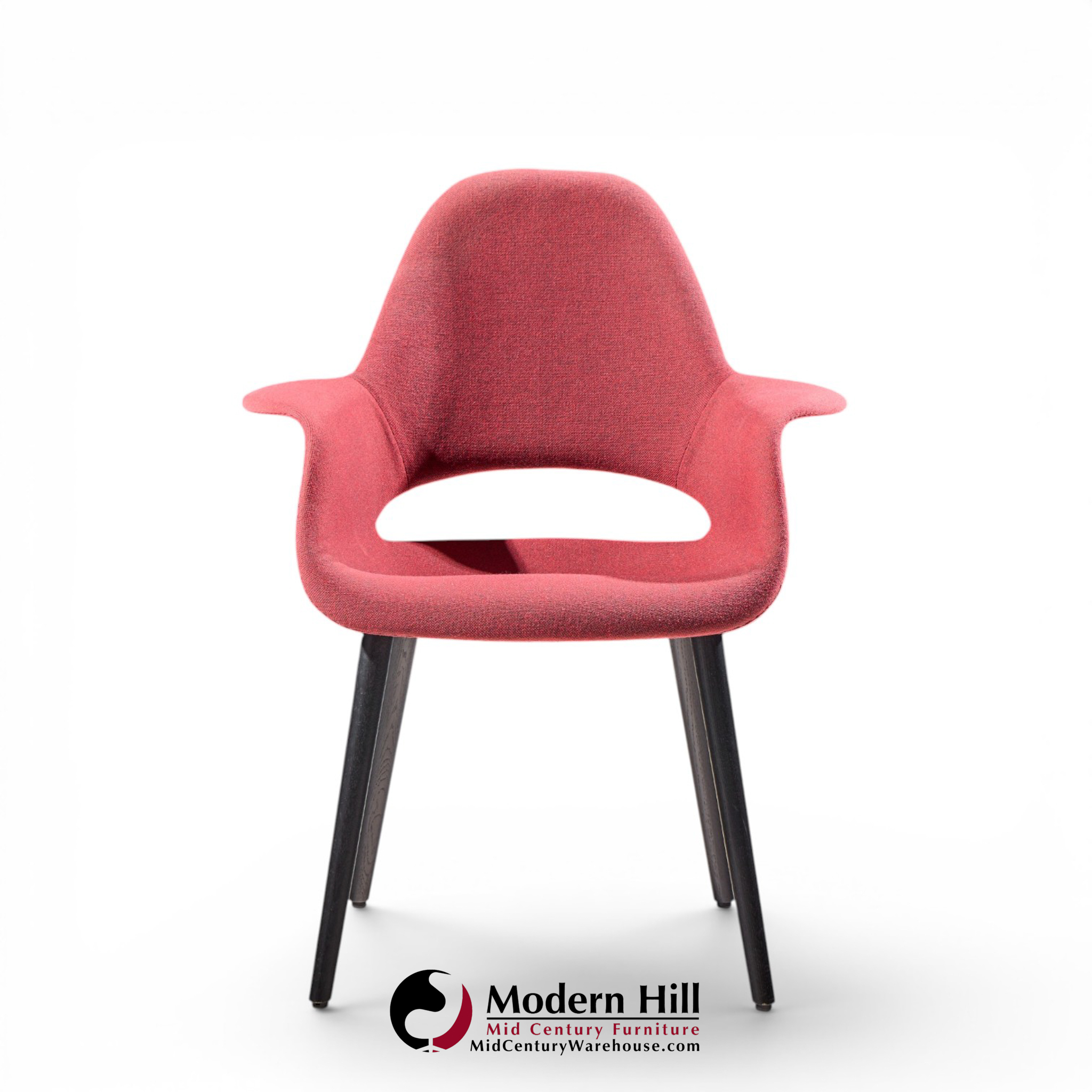 charles eames & eero saarinen for vitra organic mid century dining chairs - set of 6