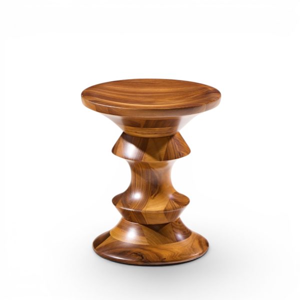 charles & ray eames for herman miller mid century walnut time life stool