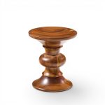 charles & ray eames for herman miller mid century walnut time life stool
