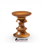 charles & ray eames for herman miller mid century walnut time life stool