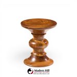 charles & ray eames for herman miller mid century walnut time life stool