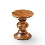 charles & ray eames for herman miller mid century walnut time life stool