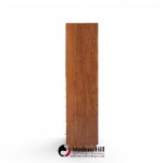 directional mid century walnut and chrome armoire dresser