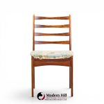 dyrlund style mid century rosewood dining chairs- set of 6