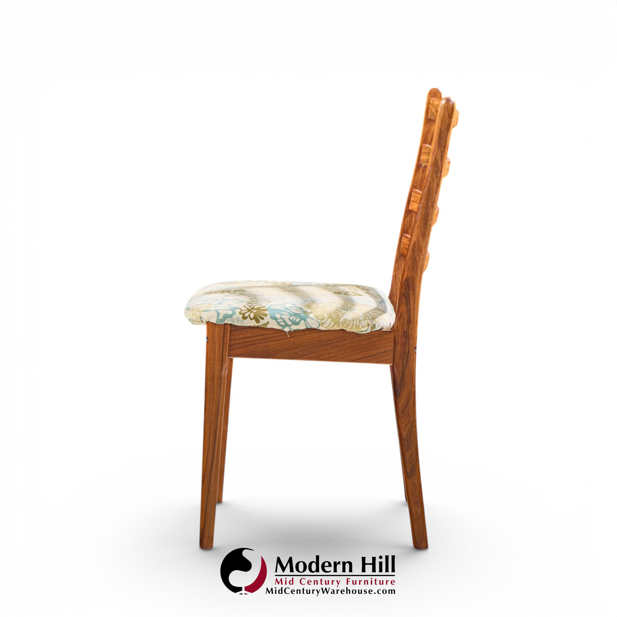 dyrlund style mid century rosewood dining chairs- set of 6