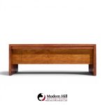 edward wormley for dunbar mid century rosewood and brass executive desk