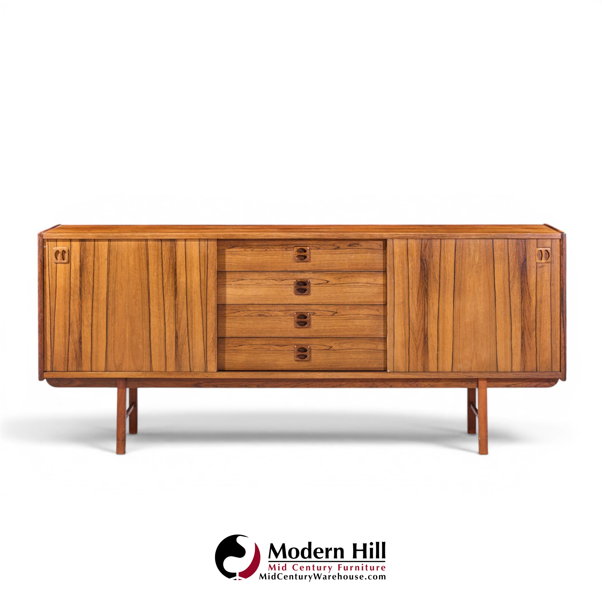 erik wørts ladoga mid century swedish rosewood credenza
