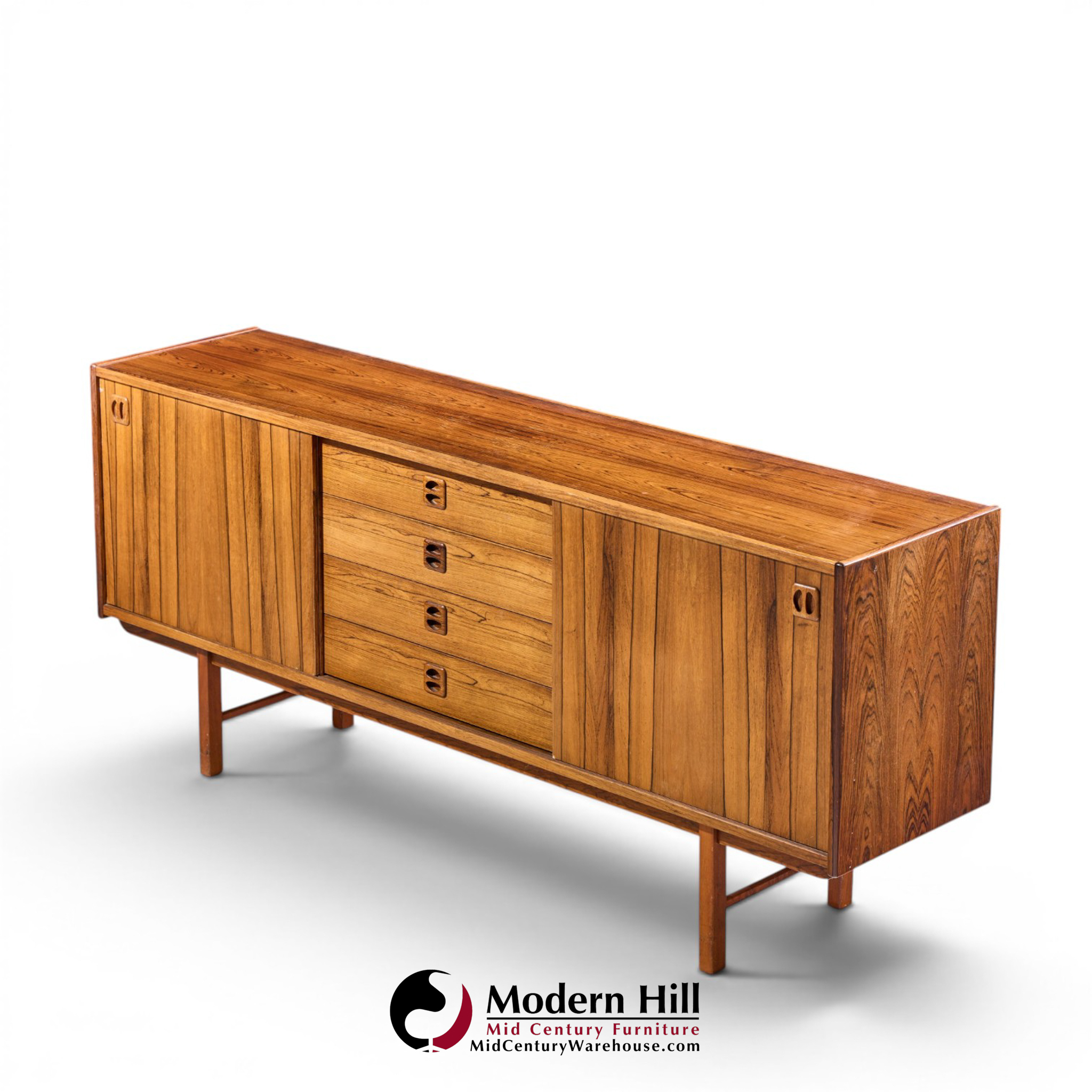 erik wørts ladoga mid century swedish rosewood credenza
