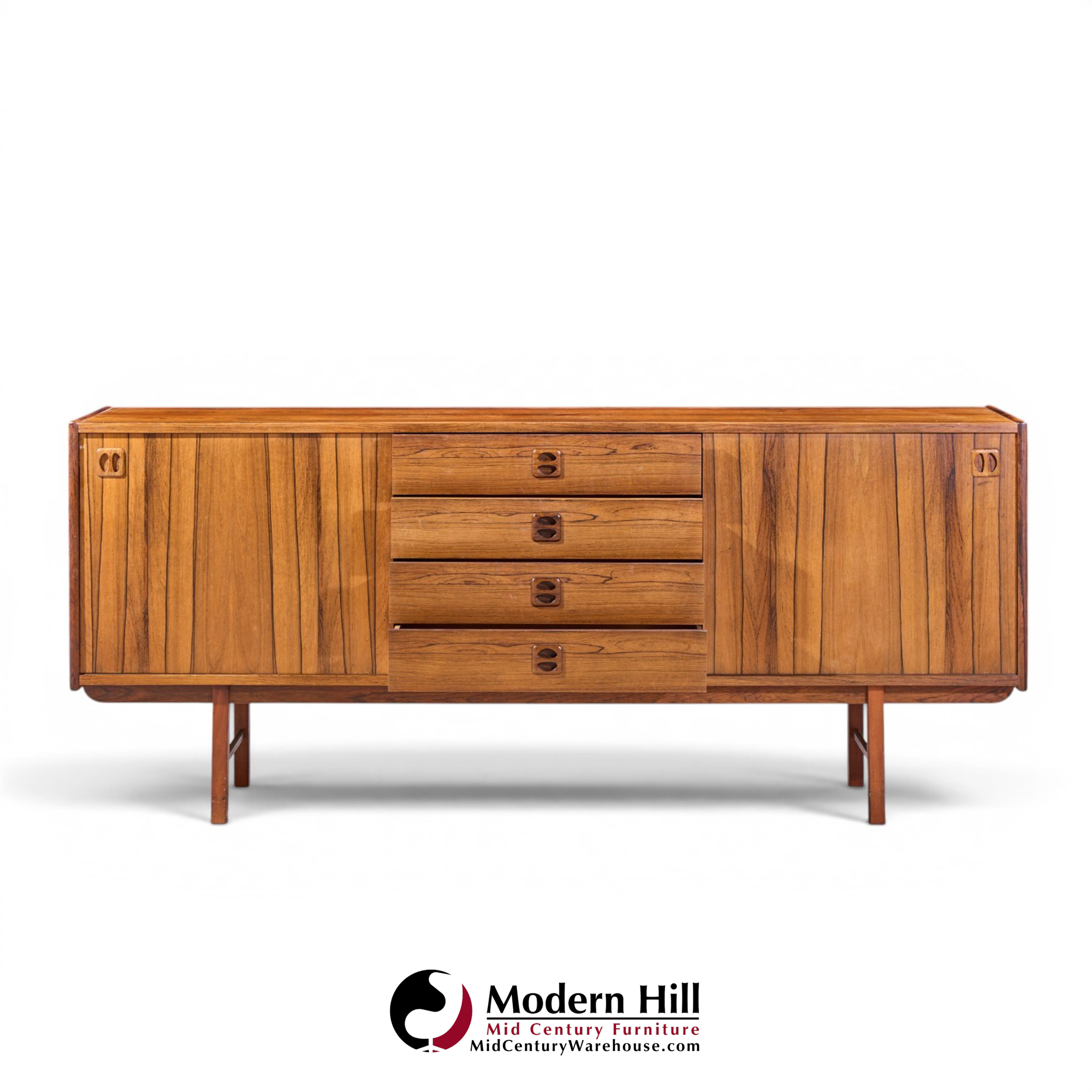 erik wørts ladoga mid century swedish rosewood credenza