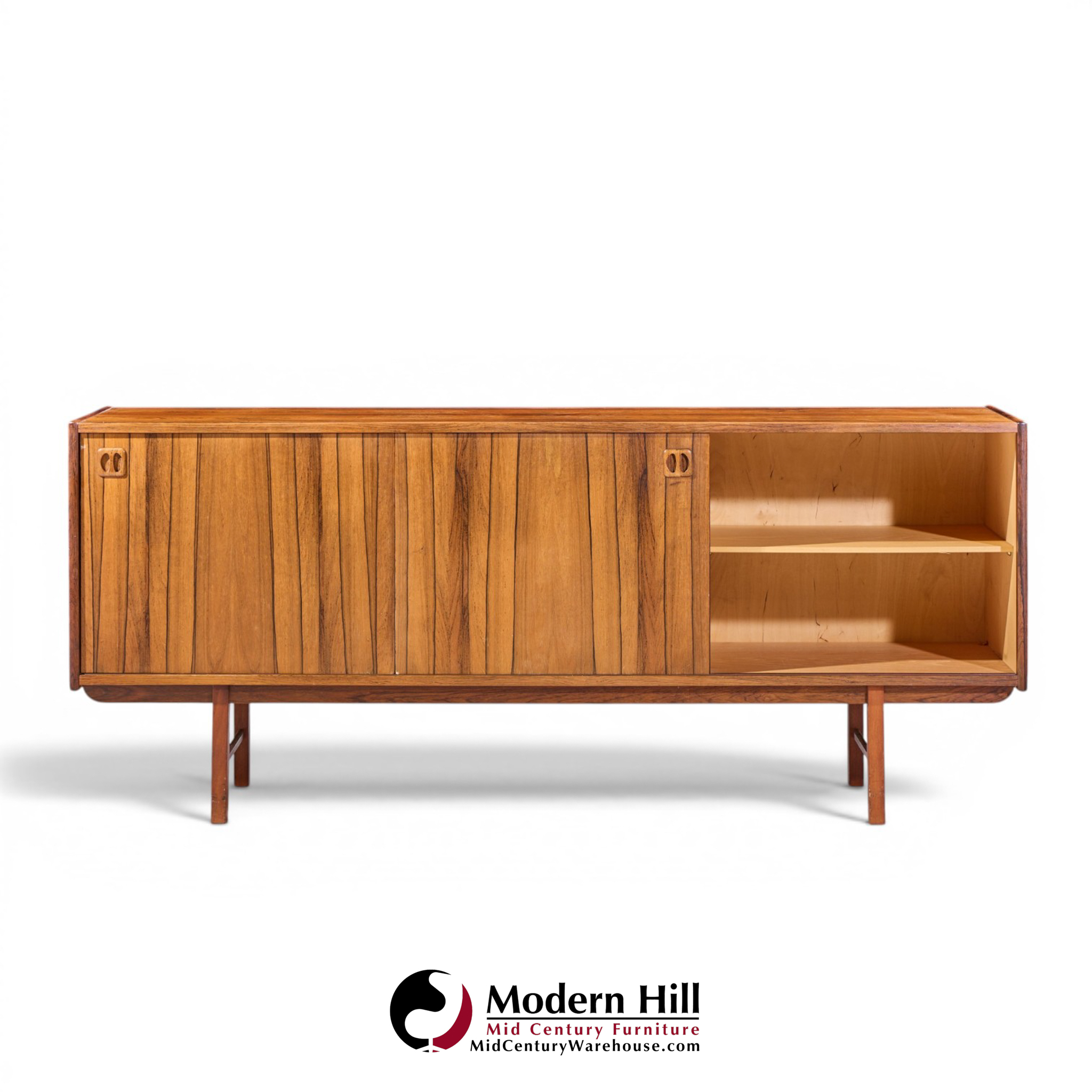 erik wørts ladoga mid century swedish rosewood credenza