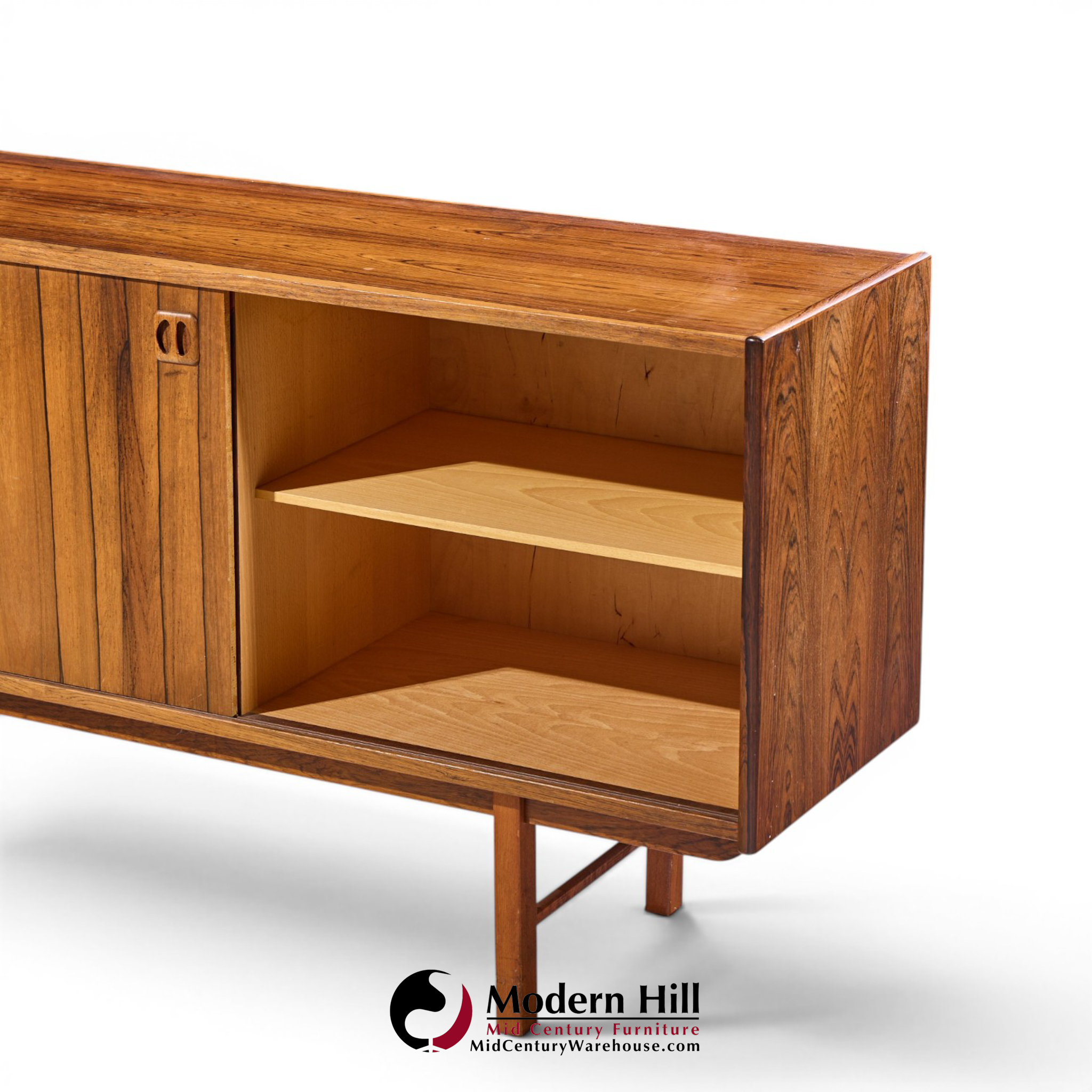 erik wørts ladoga mid century swedish rosewood credenza