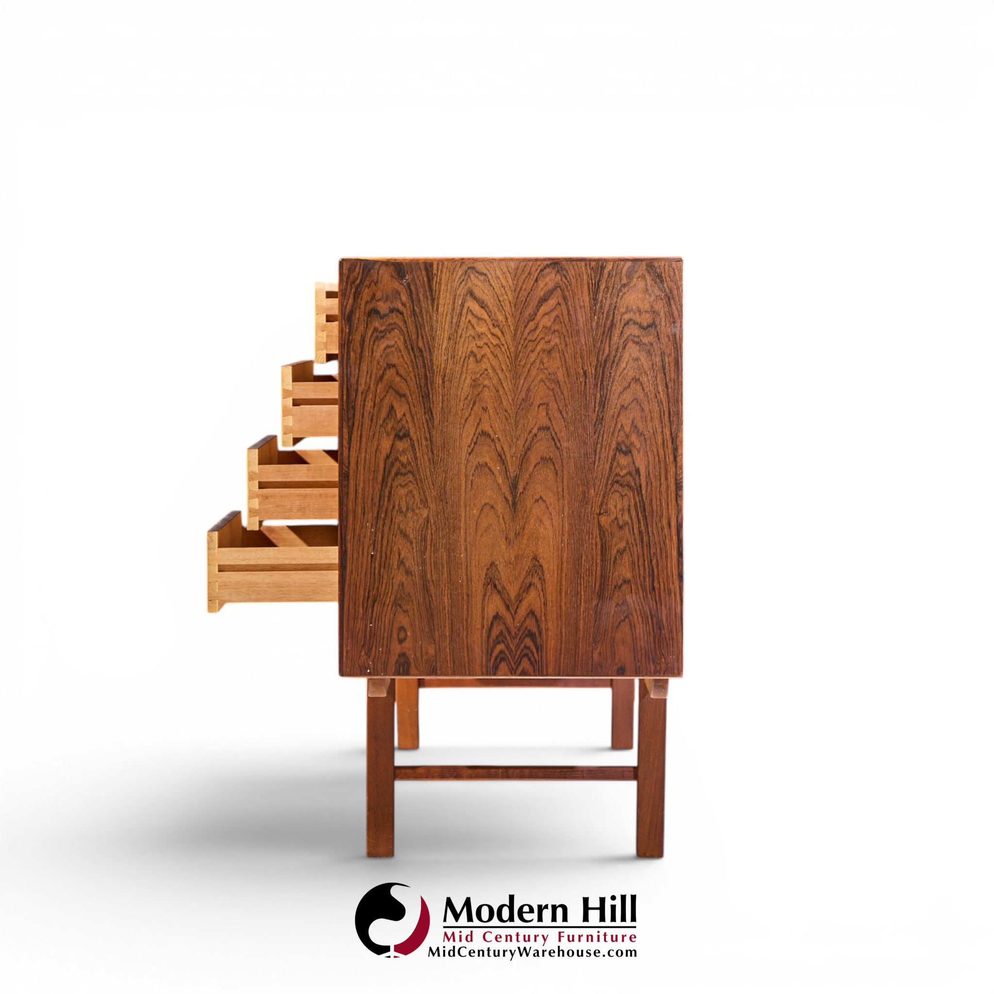 erik wørts ladoga mid century swedish rosewood credenza