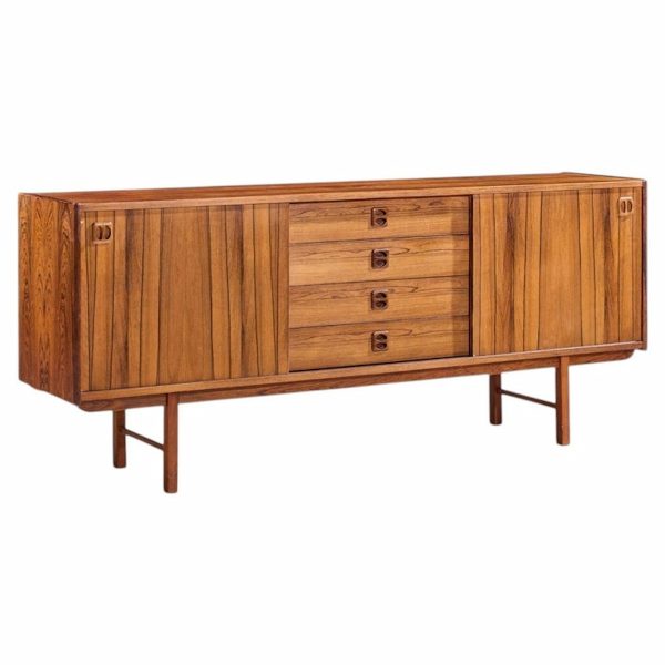 erik wørts ladoga mid century swedish rosewood credenza