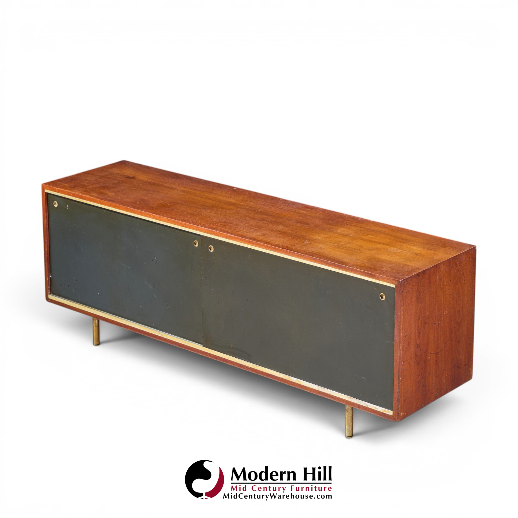 george nelson for herman miller 8000 mid century executive series walnut credenza