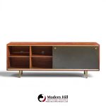 george nelson for herman miller 8000 mid century executive series walnut credenza