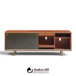 george nelson for herman miller 8000 mid century executive series walnut credenza